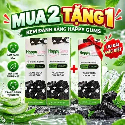 Mua 2 tặng 1 ( Kem đánh răng Happy Gums ) thumbnail 1