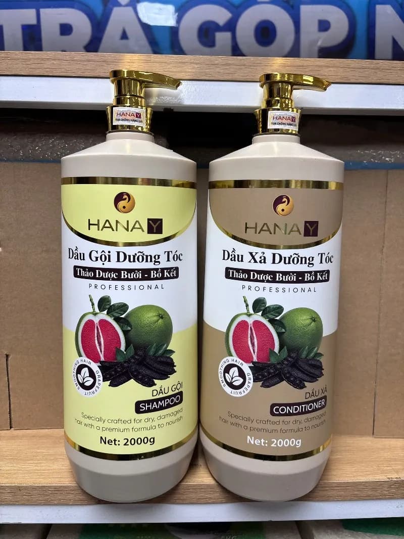 Bộ gội xả thảo dược Hanay 2000ml thumbnail 4