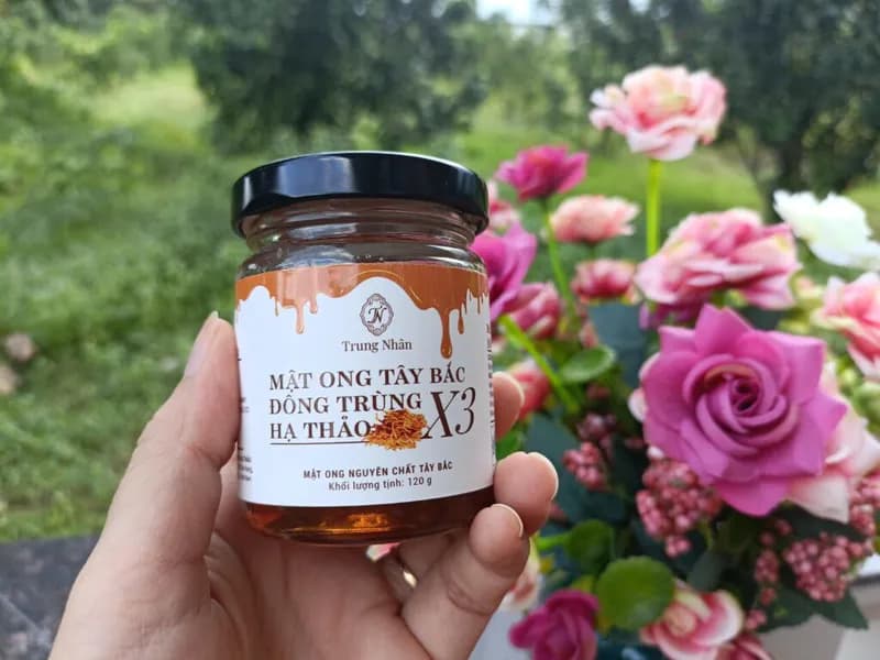 Mật Ong Tây Bắc Đông Trùng Hạ Thảo X3 120gr thumbnail 3