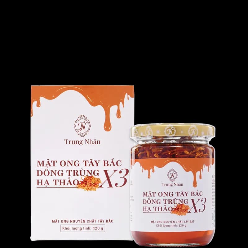 Mật Ong Tây Bắc Đông Trùng Hạ Thảo X3 120gr thumbnail 2