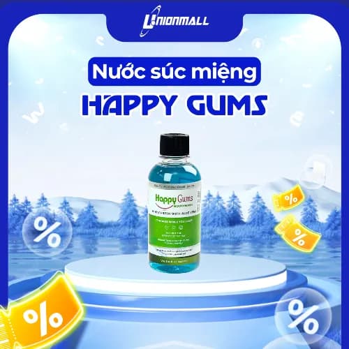 Nước súc miệng Happy Gums nhập khẩu Mỹ - thumbnail 1
