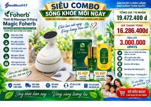 COMBO SỐNG KHỎE MỖI NGÀY 1 thumbnail 1