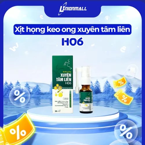 Xịt keo ong xuyên tâm liên H06