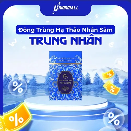 Đông Trùng Hạ Thảo Nhân Sâm - Hòa Tan Sấy Thăng Hoa 60g (20gói x 3g) - Ảnh 1