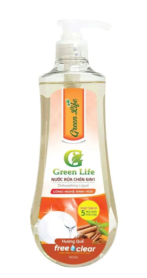 Nước rửa chén hương 800ml Quế - Ảnh 1