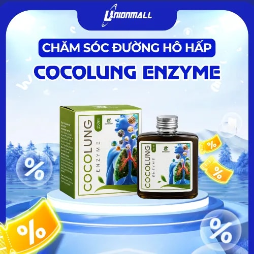 COCOLUNG ENZYME – Xoa Dịu Cơn Ho, Bảo Vệ Đường Hô Hấp - Ảnh 1